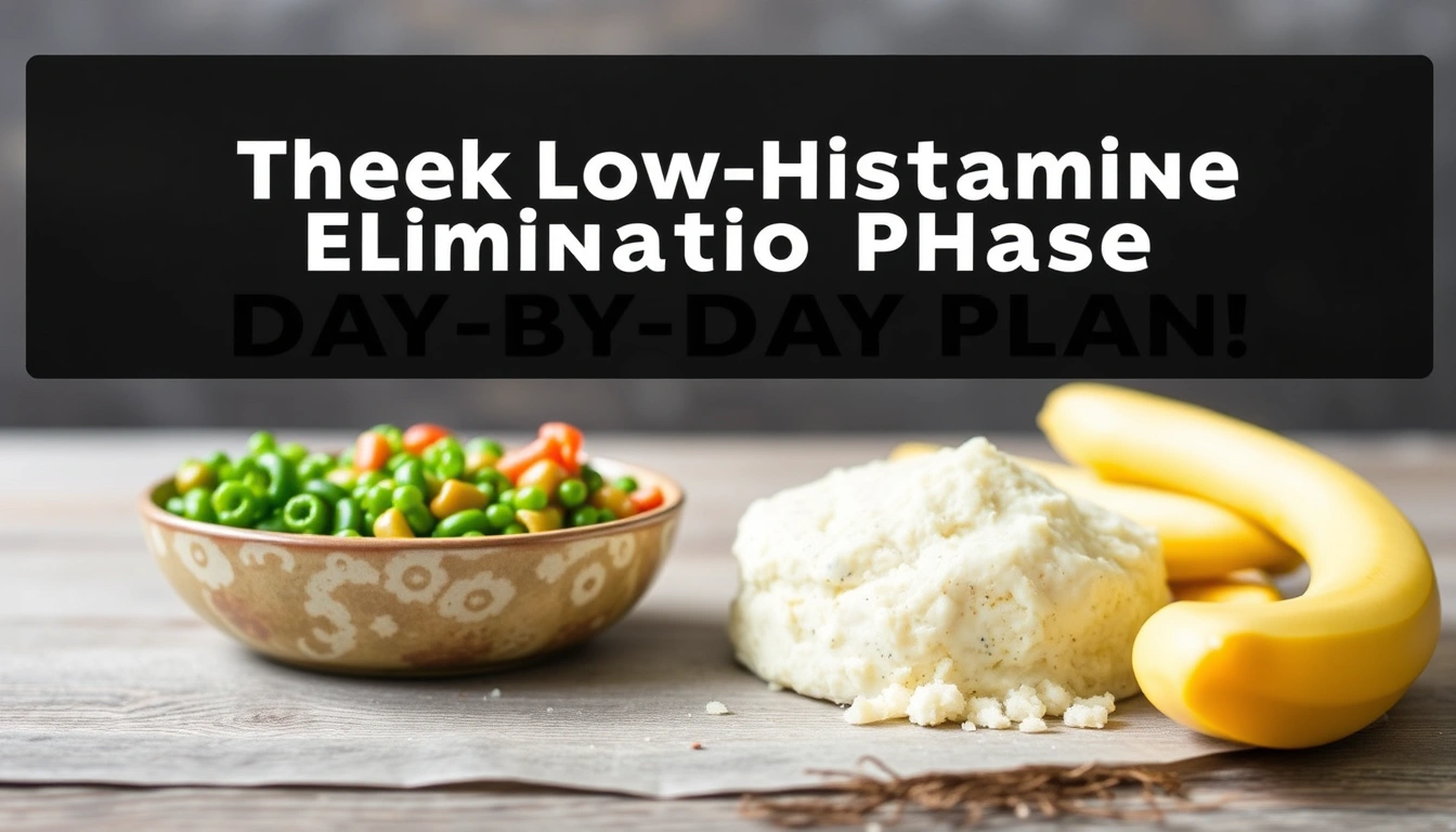 The 4-Week Low-Histamine Elimination Phase: Day-by-Day Plan